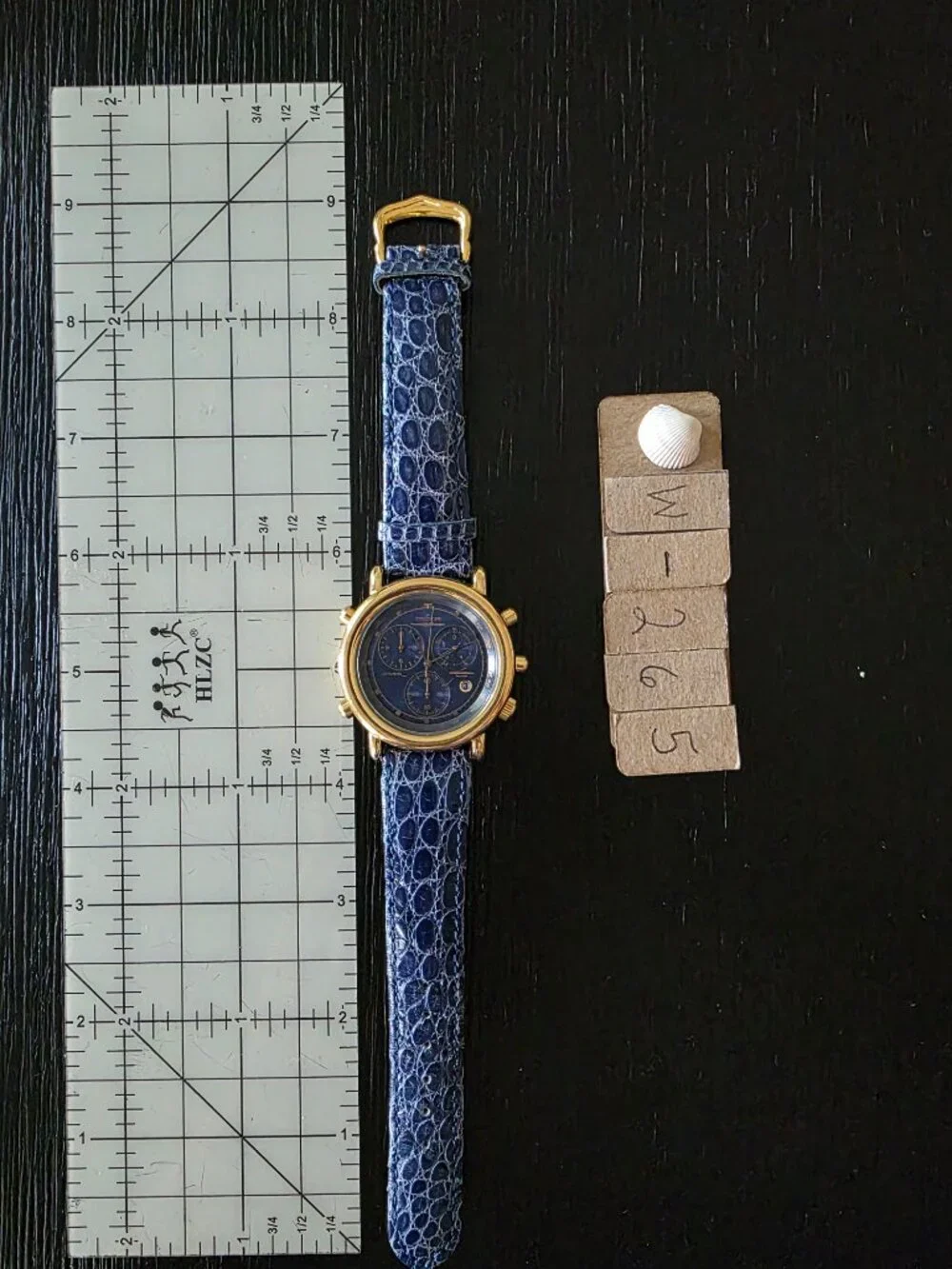 Timerope 1 5/8 in blue face watch 8.5 in band.
